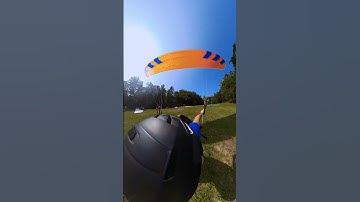 Paraglider Revers LAUNCH 😎🪂 #gleitschirm #paragliding #insta360 #slovenia #parapente #phi