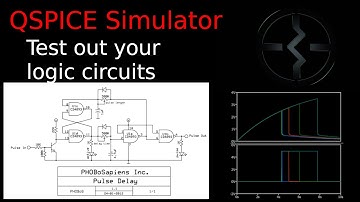 Test out logic circuits in simulation using QSpice