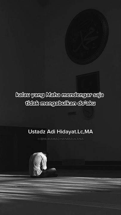 BERDOA || USTADZ ADI HIDAYAT.LC.MA || #berdoa #shortvideo #statuswa #ceramahsingkat