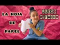 La hoja de papel - Ejercicio rítmico para jardín y transición