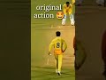 Sir jadeja bowling action comparisonto game action shortsrc20 savage