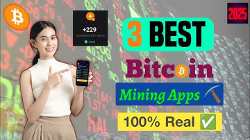 Top 3 Legit Bitcoin Mining Apps in Android 2025 | I Earned 100$ in just one hour | Payment Proof.