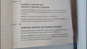 REVIEW OF GENERATING FUNCTION & RECURRENCE RELATIONS|| DISCRETE MATHEMATICS || OU EDUCATION