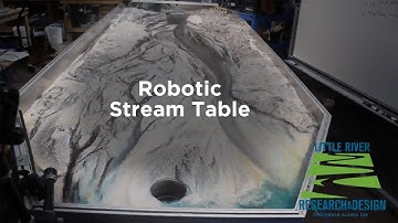 Robotic Stream Table - First Experiment