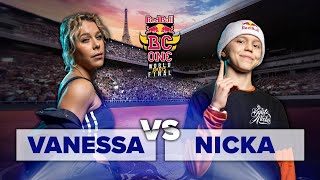 B-Girl Vanessa vs. B-Girl Nicka | Top 16 | Red Bull BC One 2023 World Final Paris