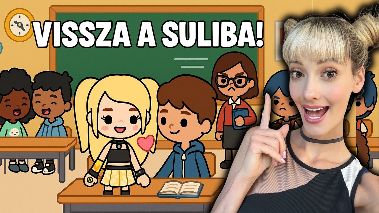 VISSZA A SULIBA!😱 JÖTT EGY ÚJ FIÚ!🤫😍 #4 rész #tocaboca