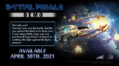 R-TYPE FINAL 2 Demo - BYDO difficulty