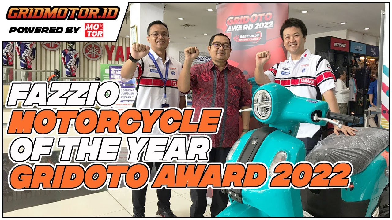 Ini Alasan Yamaha Fazzio Hybrid Connected Menjadi Motorcycle of The Year 2022 Versi Gridoto Award