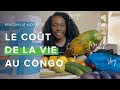 Faire les courses au congo combien a cote  congobrazzaville vlog