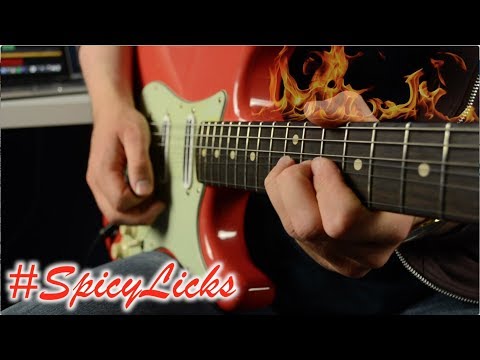 add some heat with melodic minor! spicy licks #8
