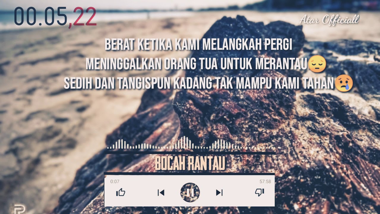 Story Wa Curahan Hati Anak Rantau Paling Sedih 2019 Lagu