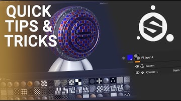 How to use the ANCHOR point in Substance Painter  - QUICK TIP&TRICKS [beginners][Tutorial]