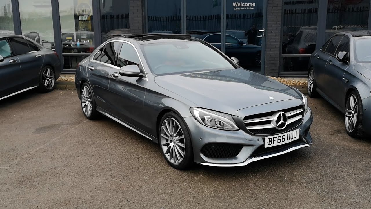 2016 66 MERCEDES-BENZ C-CLASS 2.1 C220 D AMG LINE PREMIUM PLUS