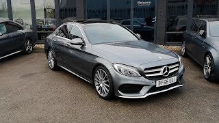 2016 66 MERCEDESBENZ CCLASS 2.1 C220 D AMG LINE PREMIUM PLUS 170BHP BF66UUJ