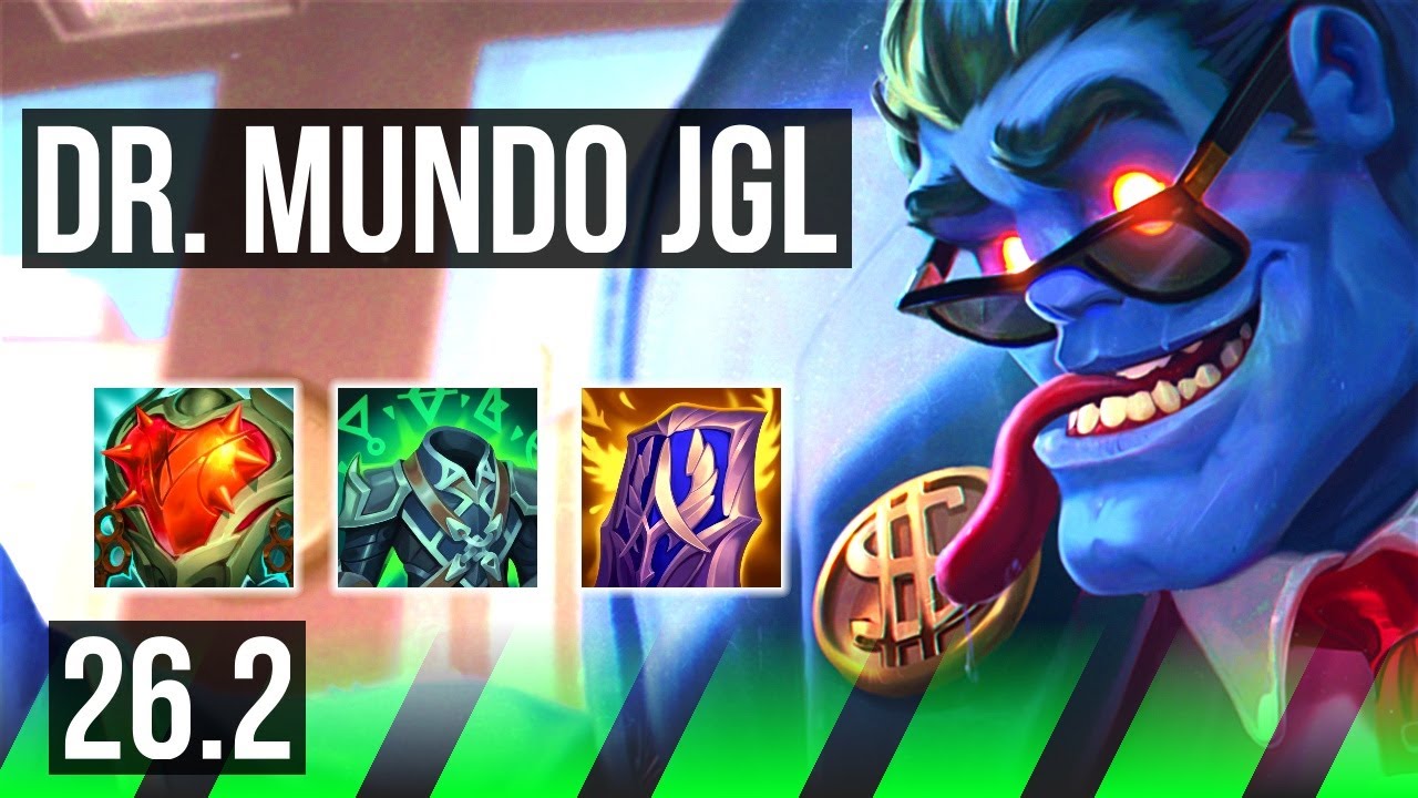 DR. MUNDO vs RENGAR (JGL) | 53K damage, 7k gold comeback | EUW Challenger | 26.2
