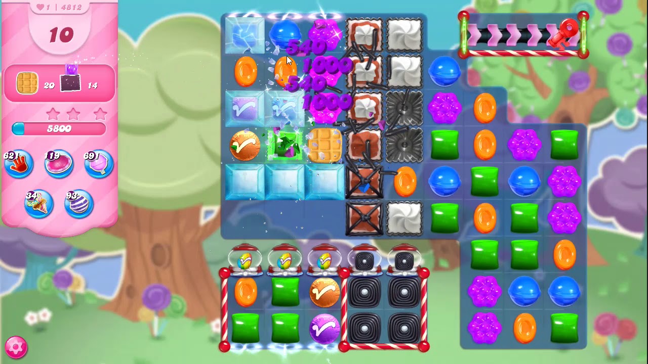 Level 4812– can't beat, can't find anything about it online? : r/candycrush