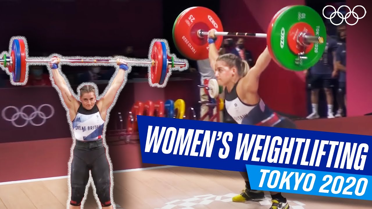 Close and EXCITING! Full womens 76 kg weightlifting Group B! 🏋🏼/u200d♀️