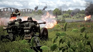Squad 44 - Bridgehead Anti-Tank Inferno in Grave - 4K