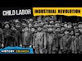 Child labor in the industrial revolution  infographic