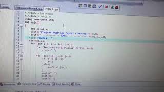 Program Segitiga Pascal Literatif