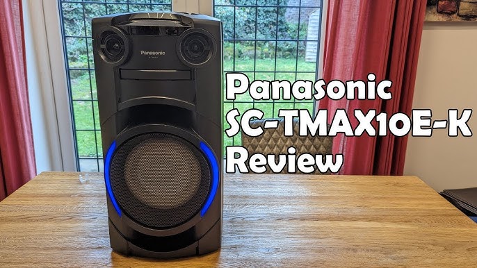 Panasonic TMAX5 - dobar bas daleko se čuje - YouTube