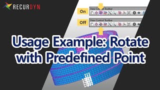 Usage Example: Rotate with Predefined Point