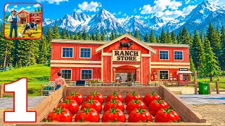 Ranch Farm Store Simulator - Gameplay Walkthrough Part 1 (iOS, Android) screenshot 3