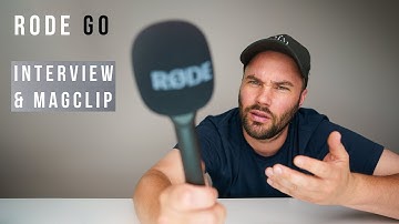 Rode Wireless GO - Interview GO & Magclip GO