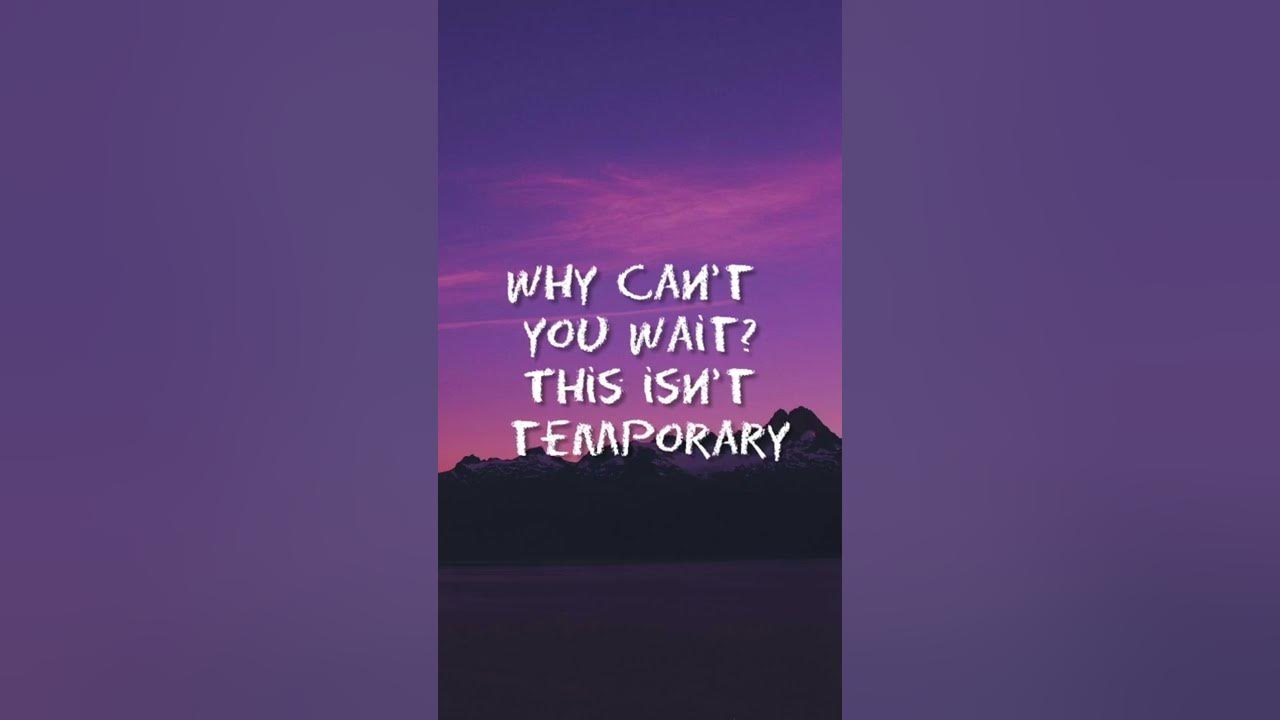The Chainsmokers, Bob Moses - Why Can't You Wait (Lyrics) #shorts The Chainsmokers, Bob Moses - Why Can't You Wait (Lyrics) #shorts