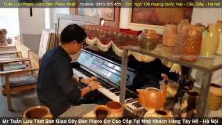   Bàn Giao Đàn Piano Cơ Yamaha Cao Cấp Tại Nhà Khách Hàng - Tây Hồ Hà Nội | Tuấn Lưu Piano