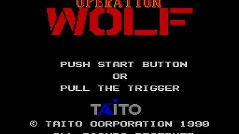 Operation Wolf Master System Title Music