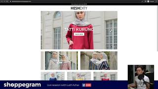 Bina website ecommerce anda tak sampai 5 minit dengan Shoppegram