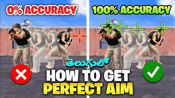 "🔥 Secret Tricks to Improve Aim in BGMI Like a Pro! (Telugu Guide)"