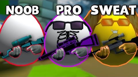 Noob Vs Pro Vs Sweat | Shell Shockers