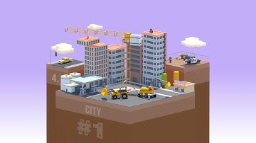 Construction Crew 3D Walkthrough - City level #1