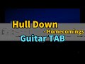 【Guitar TAB】Hull Down - Homecomings (Lead)