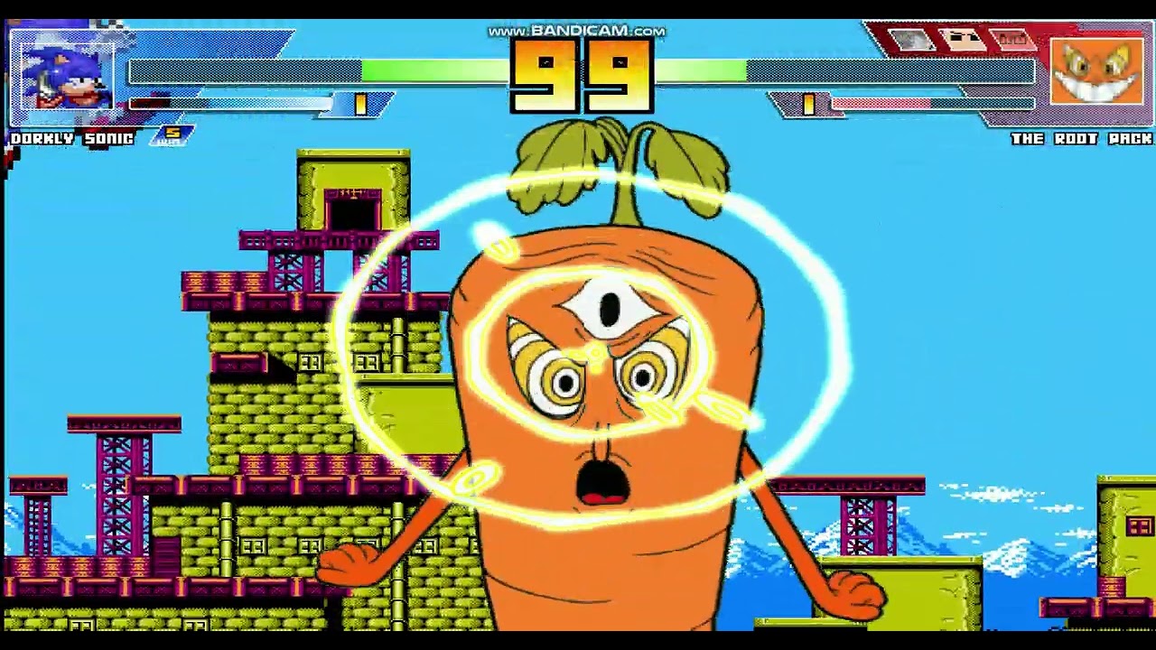 Mugen dorkly sonic vs Boses