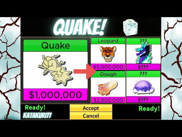 trading quake, light, and ice for offer? I know it may not be the best but  im only level 728 ;-; : r/bloxfruits