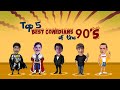 Top 5 Comedians of the 90s | 90s Comedy | 90s Cinema