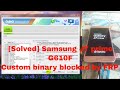 [Solved] Samsung J7 prime G610F Custom binary blocked by FRP lock