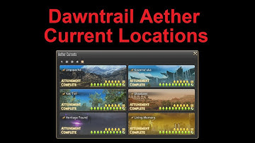 Dawntrail Aether Current Locations