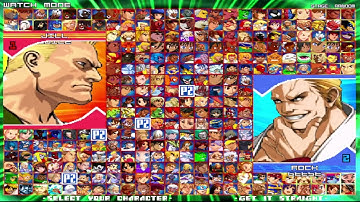 CAPCOM FIGHTING EVOLUTION MAX- JILL VALENTINE & GUILE VS. ROCK & GEESE HOWARD  12-21-21