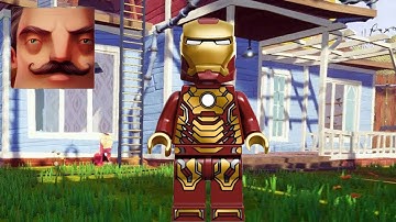 Hello Neighbor - Lego Iron Man Act 2 Hole Gameplay Walkthrough Part 92