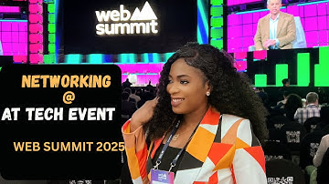 Networking at a Global Tech Event | Web Summit Qatar 2025
