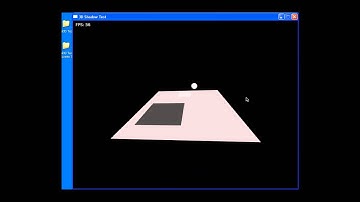 3D Shadow Rendering using Love2D