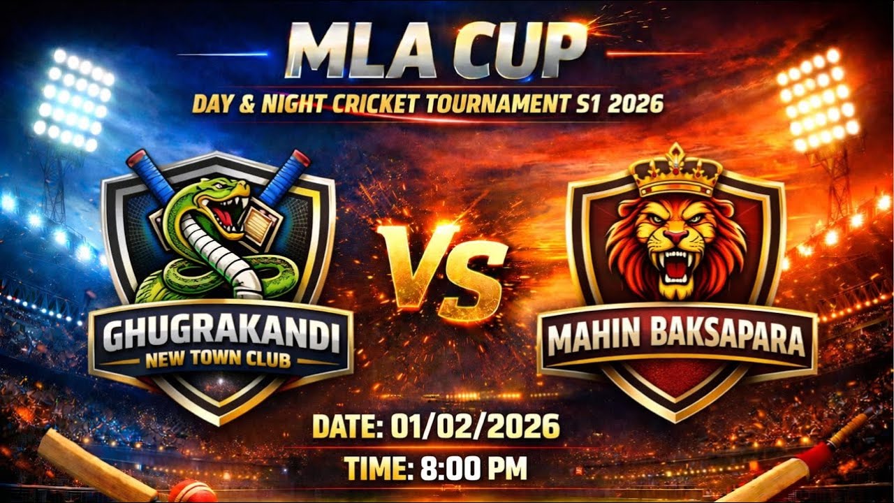 MLA CUP S1 Day & Night | Ghugrakandi Vs Mahin Baksapara