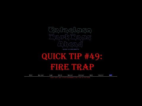 Cataclysm Quick Tip #49 - Fire Trap (or - How to kill Skeletal Juggernauts easily)