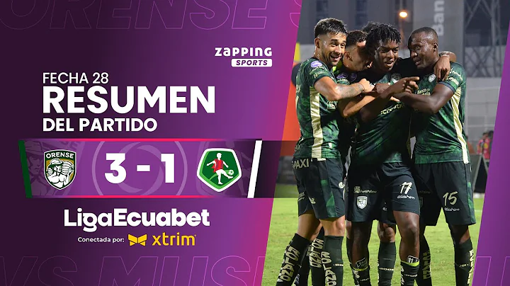 Orense SC 3 -1 Mushuc Runa / Fecha 28 / Liga Ecuabet conectada por Xtrim
