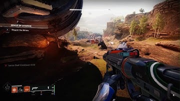 Destiny 2 - Warlock Solo Disarm the Mines without a Sparrow on Controller PS5