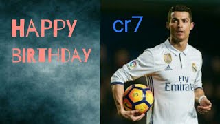 Cristiano Ronaldo birthday 2018